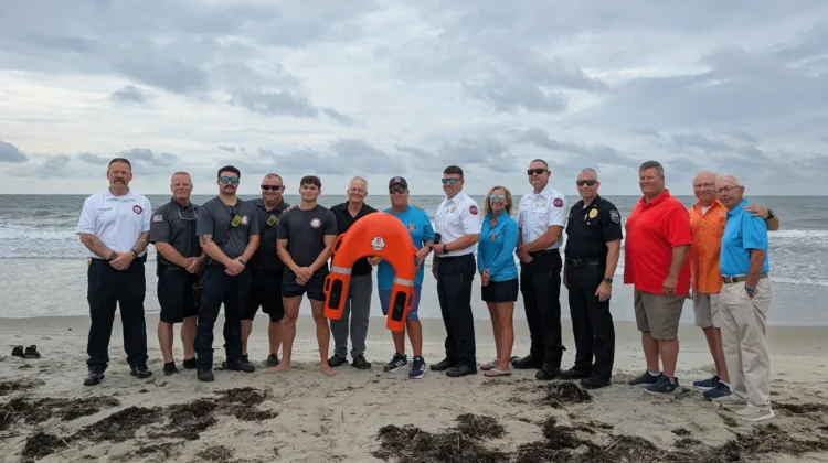 Sunset Beach FD receives donation of lifesaving equipment